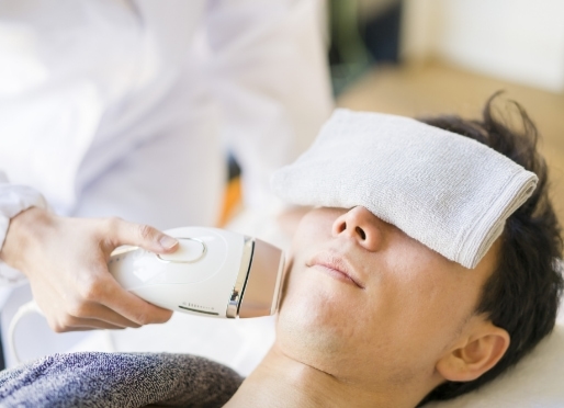 男性への脱毛施術